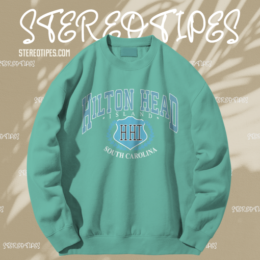 Hilton Head Island South Carolina Crewneck Sweatshirt TPKJ1