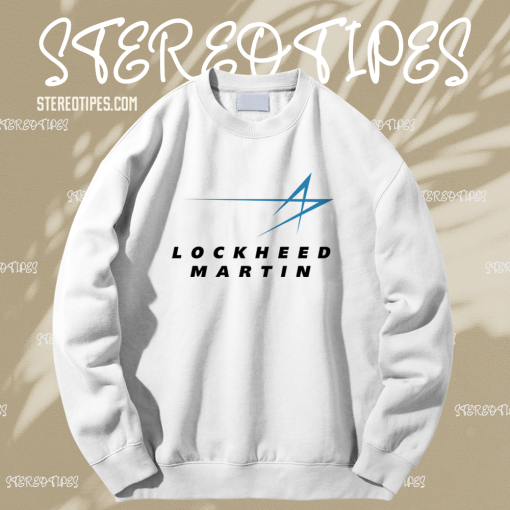 Lockheed Martin Logo Crewneck Sweatshirt TPKJ1