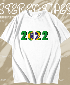 Qatar World Cup 2022 _ Support Brazil Team T Shirt TPKJ1