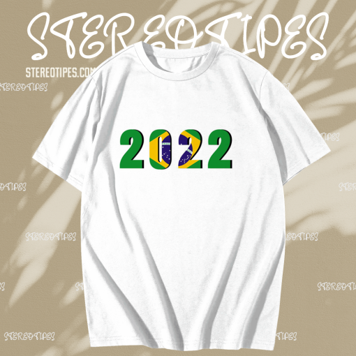 Qatar World Cup 2022 _ Support Brazil Team T Shirt TPKJ1