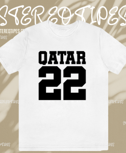 Qatar World Cup Soccer Football 2022 T Shirt TPKJ1