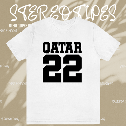 Qatar World Cup Soccer Football 2022 T Shirt TPKJ1