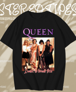 Queen band I want to break free T-shirt TPKJ1