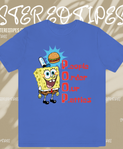 SpongeBob SquarePants P O O P T Shirt TPKJ1