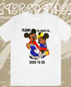 Good to go mickey mouse t shirt TPKJ1