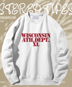 Wisconsin athletic dept sweatshir TPKJ1
