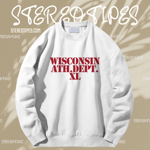 Wisconsin athletic dept sweatshir TPKJ1