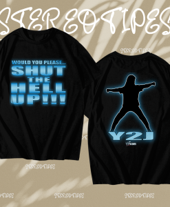Y2J Chris Jericho Shut The Hell Up T-shirt TPKJ1