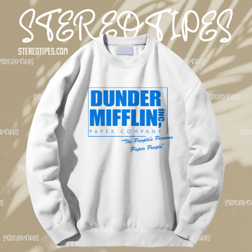 Dunder mifflin inc sweatshirt TPKJ1