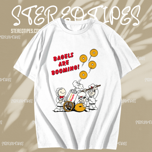 Bagels Are Booming T Shirt KM TPKJ1