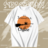 My Broomstick Runs On Coffee T-shirt TPKJ1