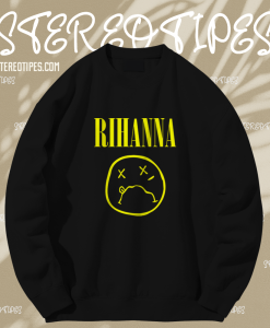 Rihanna Grunge Sweatshirt TPKJ1