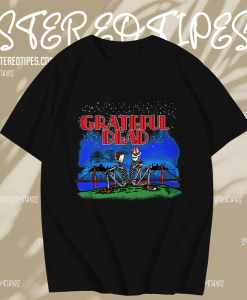 Grateful Dead Golden Gate San Francisco Skeleton T-shirt TPKJ1