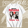 Nirvana in Concert USA '91 T-Shirt TPKJ1