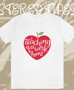 Valentines Day Teacher T-Shirt TPKJ1