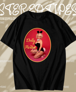 Dolly Parton Playboy Bunny Foto Poster T shirt TPKJ1