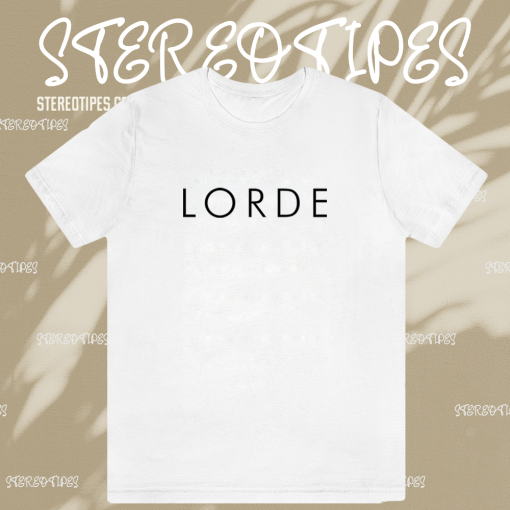 Lorde T-shirt TPKJ1