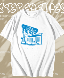 Old Friend Mitski inspired album Blue Diner Retro T-Shirt TPKJ1