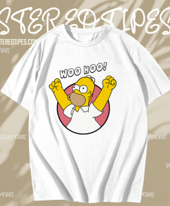 The Simpsons Homer Woo Hoo T-Shirt TPKJ1