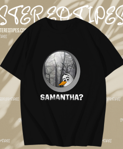 Olaf and Samantha Frozen 2 t shirt TPKJ1