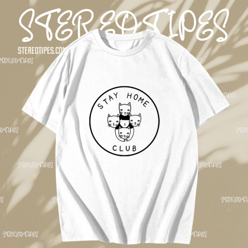 Stay Home Club T-shirt TPKJ1