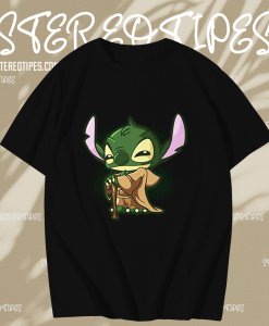 Stitch Yoda T Shirt TPKJ1