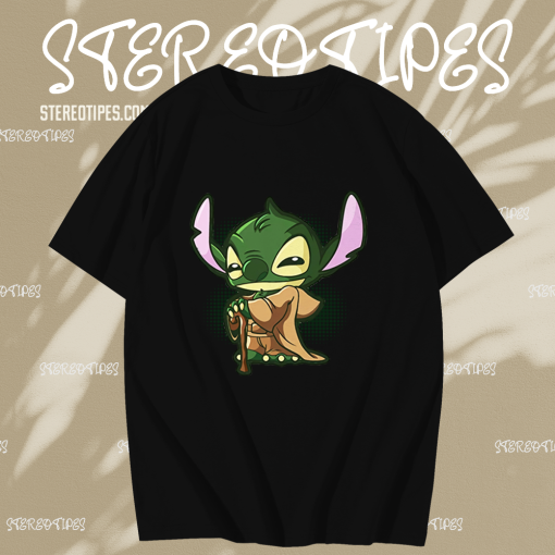 Stitch Yoda T Shirt TPKJ1