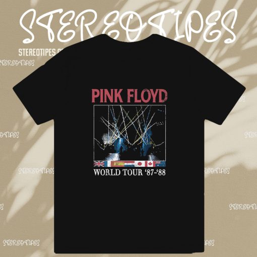 Pink Floyd World Tour 87-88 T-Shirt TPKJ3