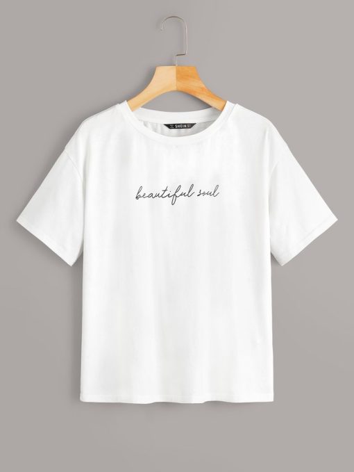 Slogan Graphic Tee