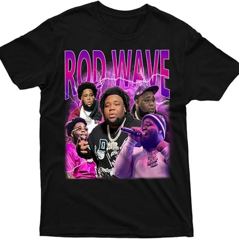 Rod Wave Nostalgia Tour 2023 T Shirt stereotipes