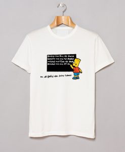 Bart Simpson Racists Can Eat My Shorts T Shirt