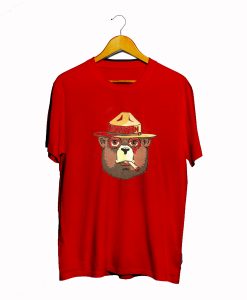 Burton Smokey The Bear T Shirt