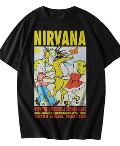 Nirvana With The Breeders T Shirt