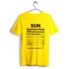 Sun Nutrition Facts T-Shirt