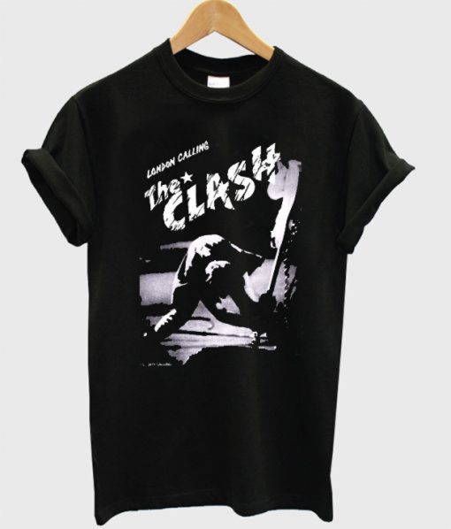 The Clash London Calling Black T Shirt