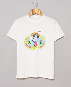 1990s Men's Mickey's World Tour T-Shirt