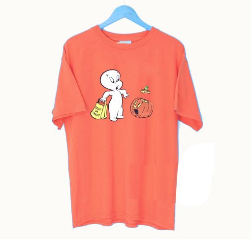 Casper The Friendly Ghost Pumpkin T-Shirt