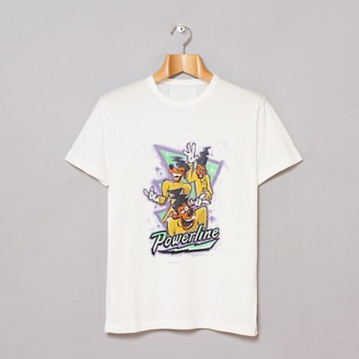 Goofy Movie Powerline Airbrushed T-Shirt