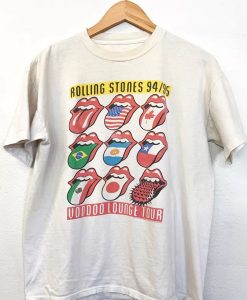 Vintage 1990s Rolling Stones Voodoo Lounge T Shirt