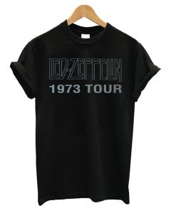 Led Zeppelin 1973 SHOWCO Crew North American Tour Staff T Shirt