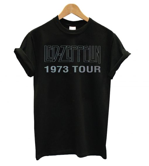 Led Zeppelin 1973 SHOWCO Crew North American Tour Staff T Shirt