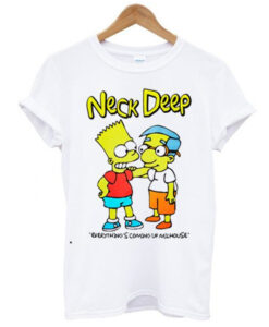 Neck Deep Everything’s Coming Up Milhouse T Shirt