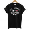 Psychedelic Research Dept T Shirt