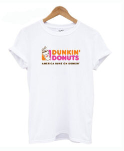 Dunkin donuts america runs on dunkin T-Shirt