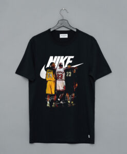 Kobe Bryant Michael Jordan and LeBron James Nike T-Shirt