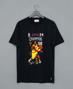 Kobe Bryant NBA Los Angeles Lakers 24 Champion T-Shirt
