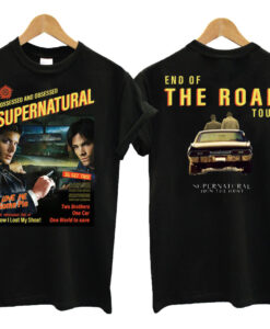 Supernatural End of the Road Black T Shirt