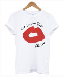 With Love From Paris Lips T Shirt