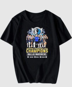 Dallas Mavericks 3 Times Champions T Shirt