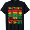 Juneteenth Celebrating T Shirt